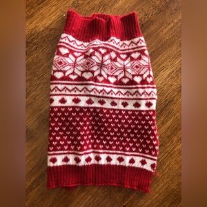 Top Paw Fairisle Dog Sweater